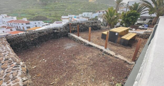 Nuevo mirador jardín en Las Aguas (1)