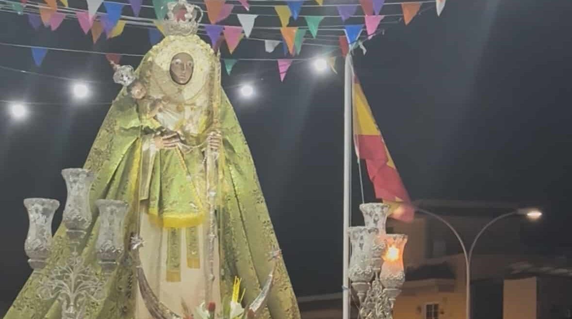 Procesión Virgen Candelaria Alcalá