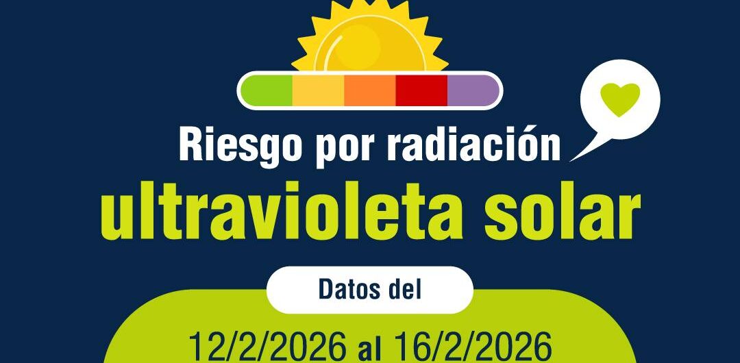 SANIDAD ELEVA A ALTO EL RIESGO POR RADIACIÓN ULTRAVIOLETA Y RECUERDA LA IMPORTANCIA DE PROTEGERSE CORRECTAMENTE DEL SOL 13-2-26