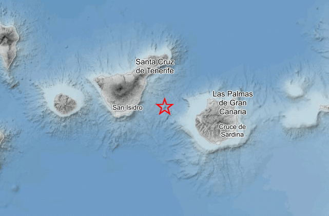 SISMO DE 4.3 GRADOS-CANARIAS 26-2-26