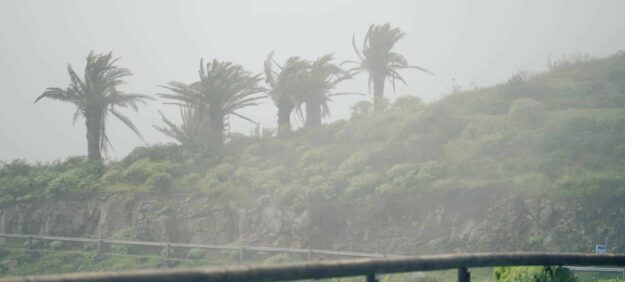 230326 Paso de la borrasca Therese por la isla de La Gomera