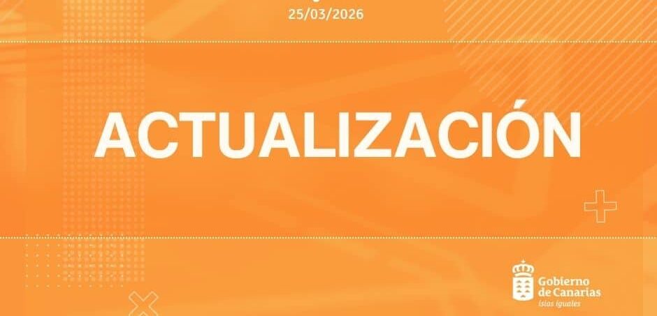 ACTUALIZACIÓN DE LA ACTIVIDAD LECTIVA EN CANAROAS 25-3-26