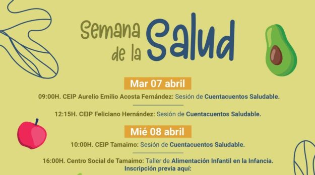 Cartel Semana de la Salud 2026