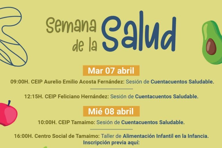 Cartel Semana de la Salud 2026