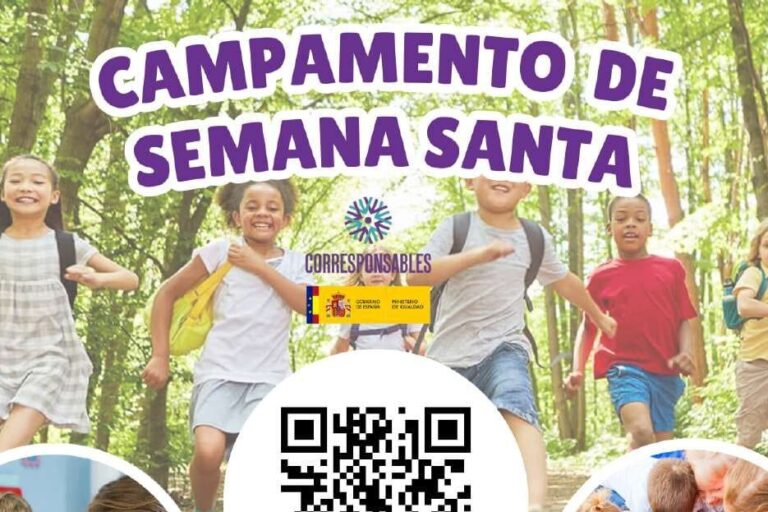 Cartel del Campamento de Semana Santa