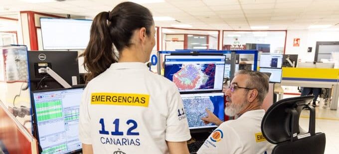 DOS PERSONAS HERIDAS EN LA COLISIÓN FRONTAL DE DOS VEHÍCULOS EN SAN BARTOLOMÉ DE TIRAJANA-GRAN CANARIA 18-3-26