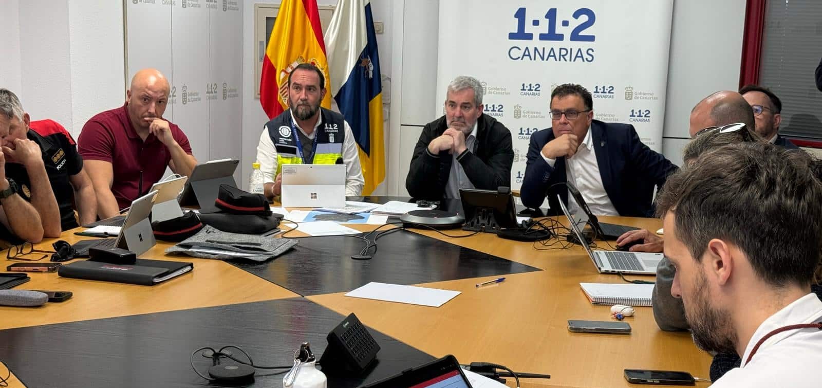 EL 112 CANARIAS GESTIONA 1783 INCIDENTES POR EL PASO DE LA BORRASCA THERESE-MÁS DE 650 SOLO HOY 24-3-26