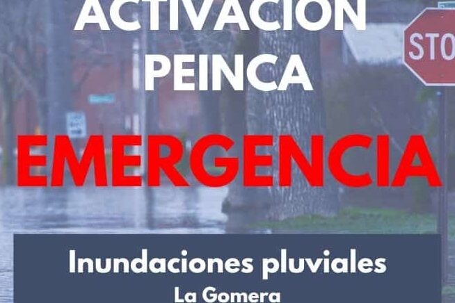 EL GOBIERNO ACTUALIZA LA SITUACIÓN Y MANTIENE EN EMERGENCIA POR RIESGO DE INUNDACIONES PLUVIALES A LA GOMERA 26-3-26