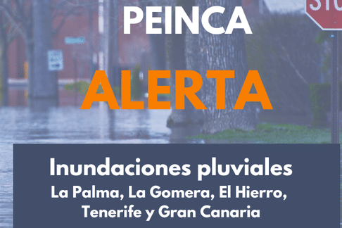 EL GOBIERNO ACTUALIZA SITUACIÓN PASANDO A ALERTA POR INUNDACIONES PLUVIALES EN LA PALMA, LA GOMERA, EL HIERRO, TENERIFE Y GRAN CANARIA-FUERTEVENTURA Y LANZAROTE, EN PREALERTA 21-3-26