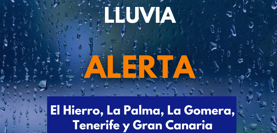 EL GOBIERNO DE CANARIAS ACTUALIZA LA ALERTA POR LLUVIAS EN LAS ISLAS OCCIDENTALES Y GRAN CANARIA 22-3-26