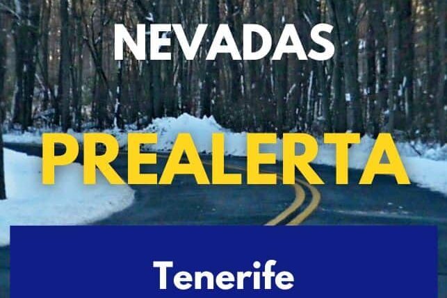 EL GOBIERNO DE CANARIAS ACTUALIZA LA PREALERTA POR NEVADAS Y MANTIENE LA SITUACIÓN EN TENERIFE 20-3-26