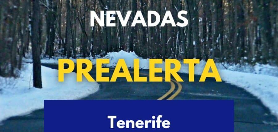 EL GOBIERNO DE CANARIAS ACTUALIZA LA PREALERTA POR NEVADAS Y MANTIENE LA SITUACIÓN EN TENERIFE 20-3-26