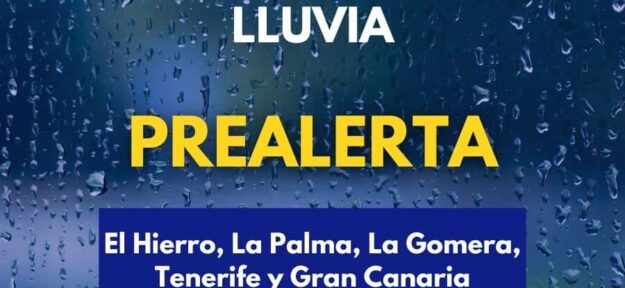EL GOBIERNO DE CANARIAS ACTUALIZA LA SITUACIÓN A PREALERTA POR LLUVIA EN ISLAS OCCIDENTALES Y GRAN CANARIA 26-3-26