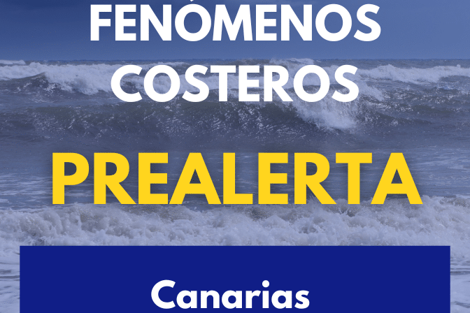 EL GOBIERNO DE CANARIAS DECLARA LA PREALERTA POR FENÓMENOS COSTEROS EN TODAS LAS ISLAS 29-3-26