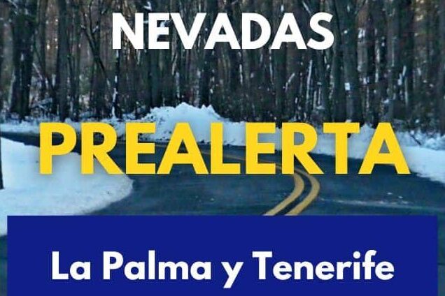 EL GOBIERNO DE CANARIAS DECLARA LA PREALERTA POR NEVADAS EN LA PALMA Y TENERIFE 18-3-26