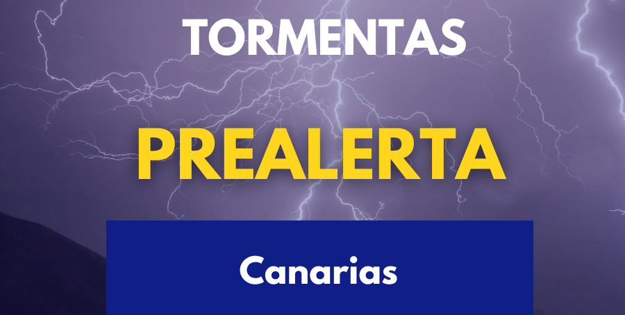 EL GOBIERNO DE CANARIAS DECLARA LA SITUACIÓN DE PREALERTA POR TORMENTAS EN TODAS LAS ISLAS 17-3-26