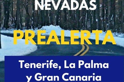 EL GOBIERNO DECLARA LA PREALERTA POR NEVADAS EN TENERIFE, LA PALMA Y GRAN CANARIA 2-3-26