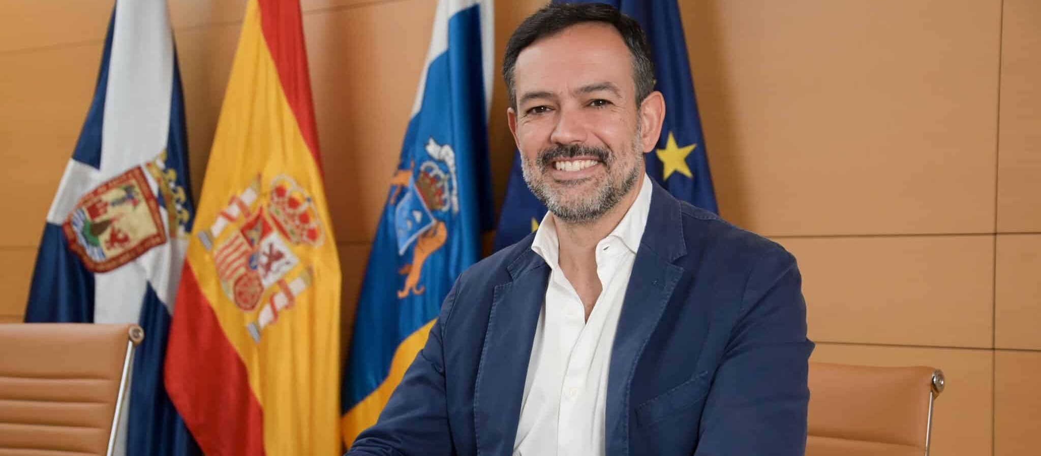 El vicepresidente del Cabildo de Tenerife, Lope Afonso