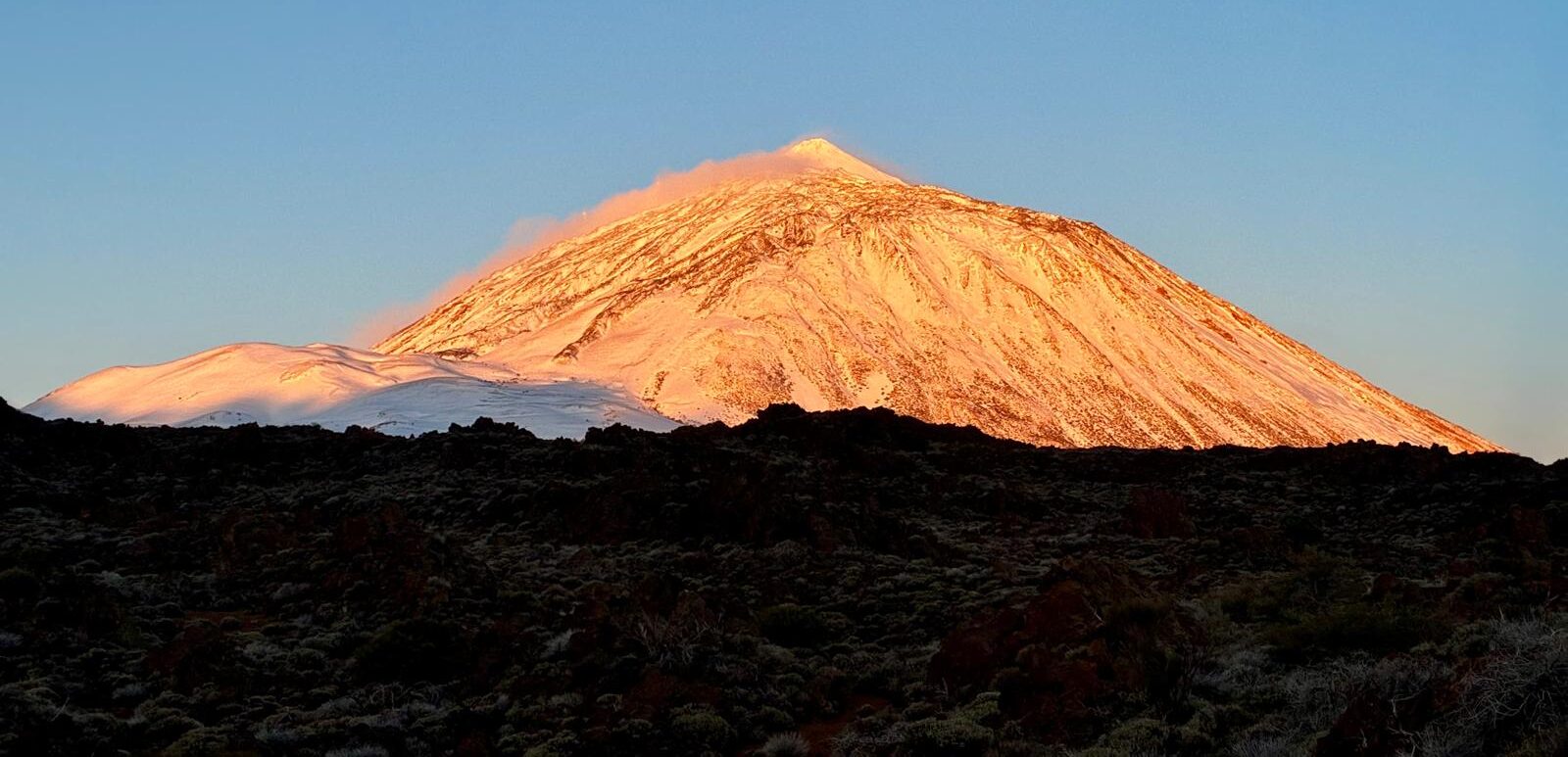 FIN DE LA PREALERTA POR NEVADAS EN EL TEIDE 22-3-26