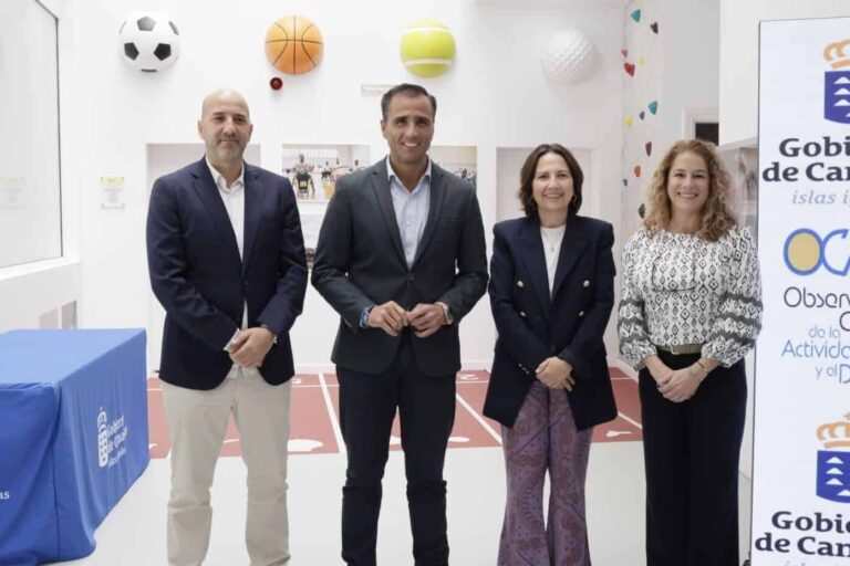 FOTO. El Gobierno de Canarias pone en marcha la web del Observatorio de la Actividad Física y el Deporte con más de 148.000 datos a disposición del sector (1)