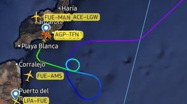 INCIDENTE CON SEIS PASAJEROS CONFLICTIVOS EN UN VUELO MÁLAGA-TENERIFE Y DESVIADO A LANZAROTE 5-3-26