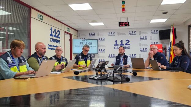 LA BORRASCA THERESE ACTIVA LA ALERTA POR FENÓMENOS COSTEROS Y VIENTO Y LA PREALERTA POR LLUVIAS EN CANARIAS 17-3-26