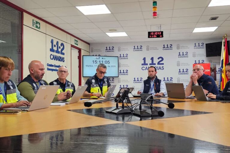 LA BORRASCA THERESE ACTIVA LA ALERTA POR FENÓMENOS COSTEROS Y VIENTO Y LA PREALERTA POR LLUVIAS EN CANARIAS 17-3-26