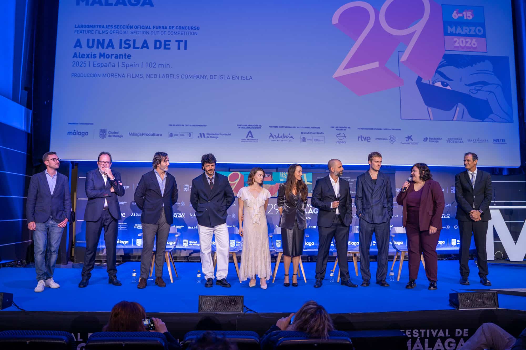 LA PELÍCULA IMPULSADA POR TURISMO DE CANARIAS A UNA ISLA DE TI SE PRESENTA EN EL FESTIVAL DE MÁLAGA 11-3-26
