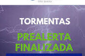 PREALERTA FINALIZADA POR TORMENTAS 26-3-26
