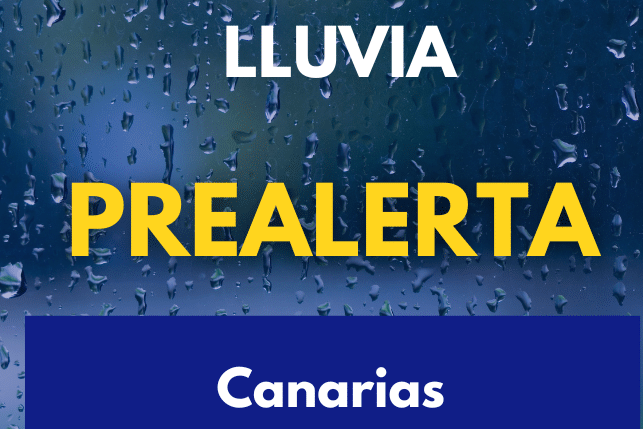 PREALERTA POR LLUVIAS EN EL ARCHIPIÉLAGO 17-3-26