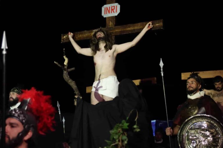 Representación Pasión Cristo 0
