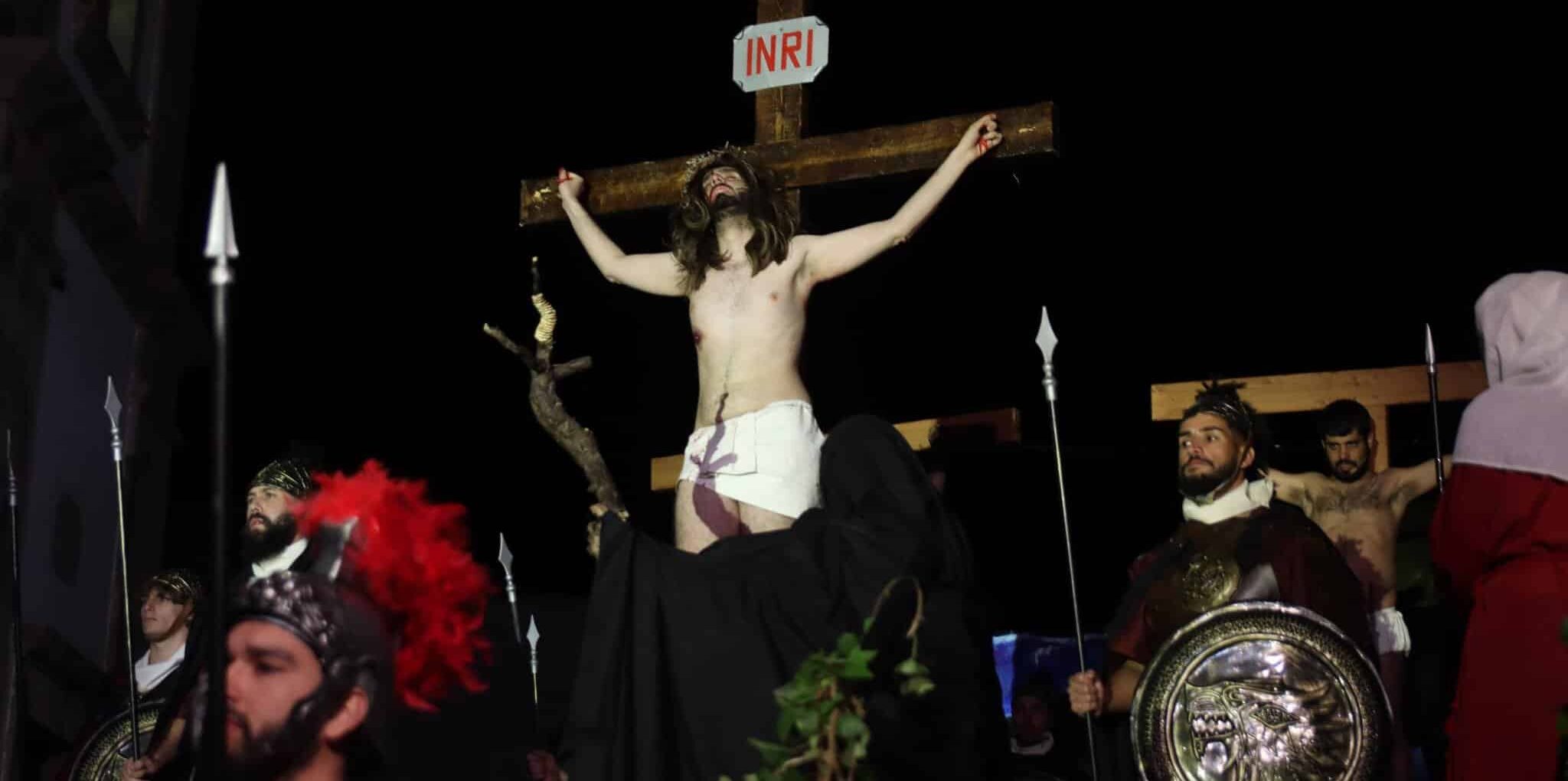 Representación Pasión Cristo 0