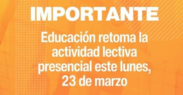 SE REANUDAN LAS CLASES EN CANARIAS DE CUMPLIRSE LA EVOLUCIÓN DE LA BORRASCA THERESE-21-3-26