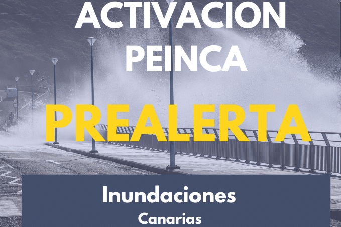 SITUACIÓN DE PREALERTA POR INUNDACIONES EN CANARIAS 17-3-26
