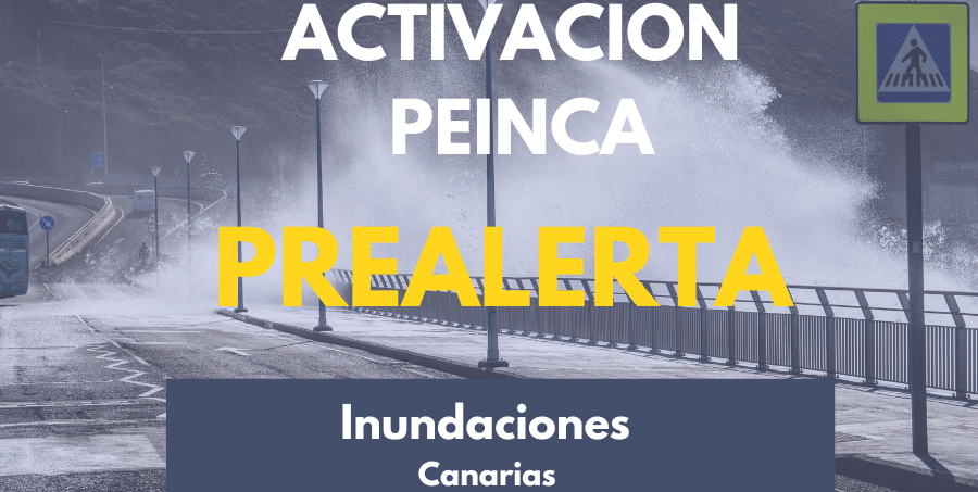 SITUACIÓN DE PREALERTA POR INUNDACIONES EN CANARIAS 17-3-26