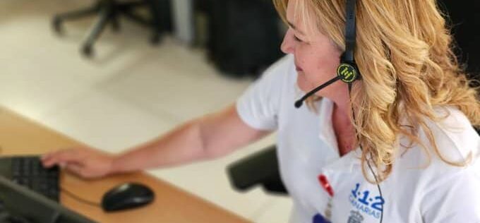 TRES HERIDOS DE CARÁCTER MODERASDO EN LA COLISIÓN ENTRE UN TURISMO Y UNA MOTO EN UNA ÌSTA EN GUÍA DE ISORA 29-3-26
