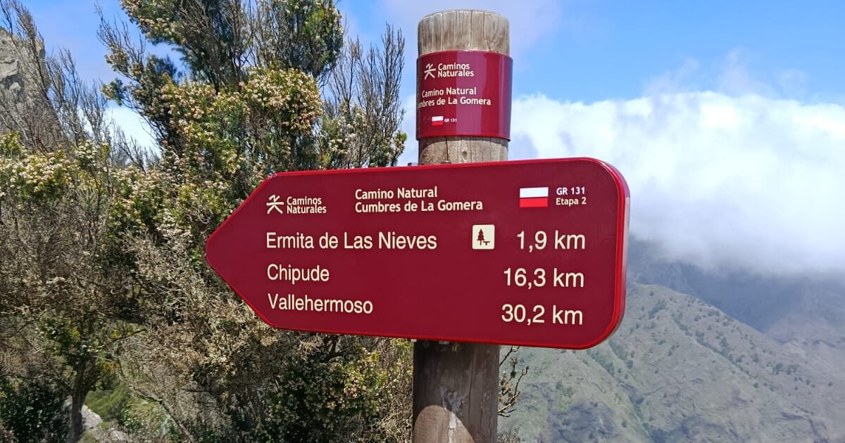 150426 Señalización renovada en la red insular de senderos de La Gomera