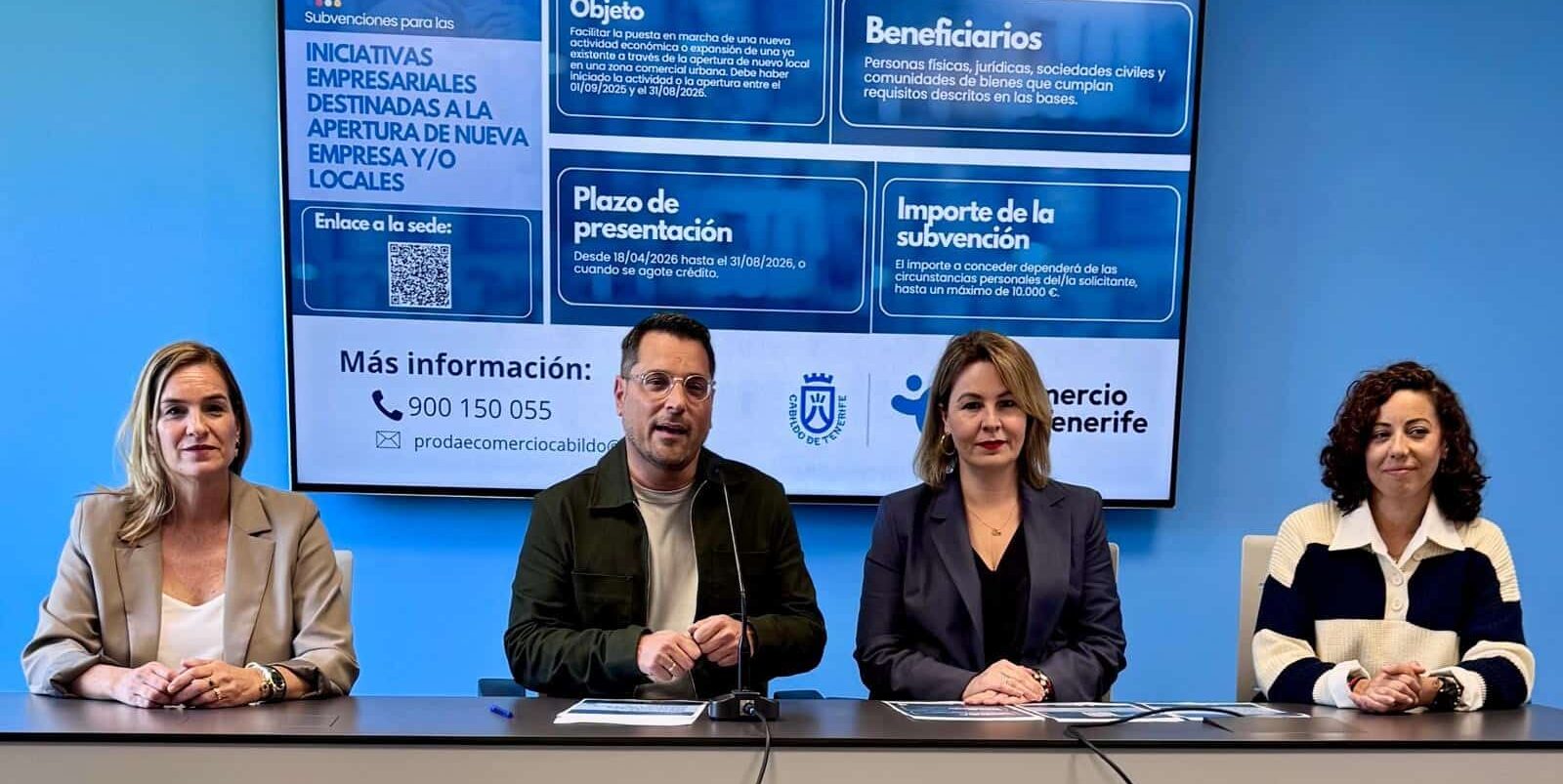 240426 Presentaci�n ayudas Cabildo Comercio de Tenerife nuevas empresas