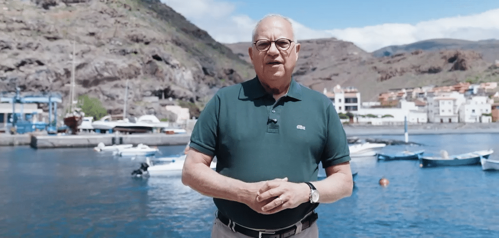 270426 Casimiro Curbelo, presidente del Cabildo de La Gomera