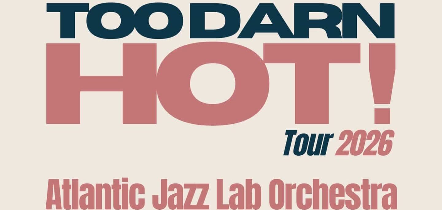 280426 Cartel gira Too Darn Hot! de la Atlantic Jazz Lab Orchesta en La Gomera
