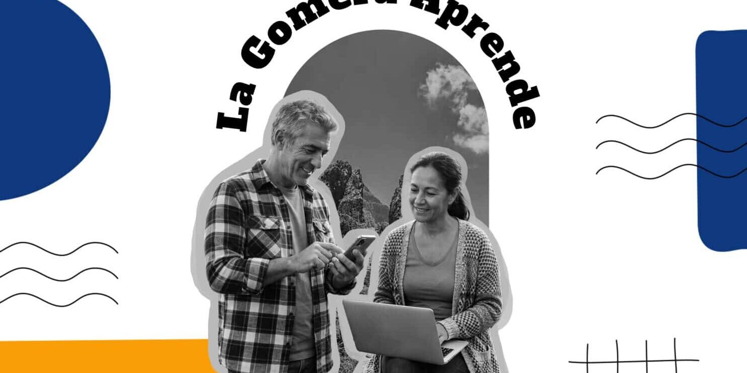 290426 Carteles formación online programa La Gomera Aprende, del Cabildo de La Gomera