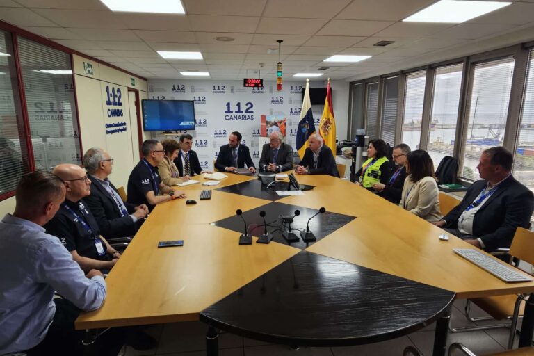 EL 112 CANARIAS MUESTRA A LA NASA SUS CAPACIDADES ANTE UNA EVENTUAL EMERGENCIA DURANTE SU PROGRAMA ARTEMIS 14-4-26