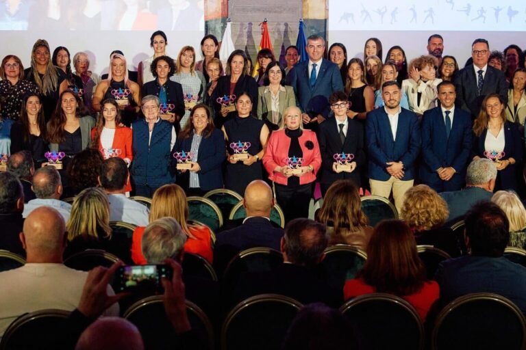 FOTO. Imagen de archivo de la segunda Gala de la Mujer y el Deporte Canario celebrada el año pasado en Las Palmas de Gran Canaria