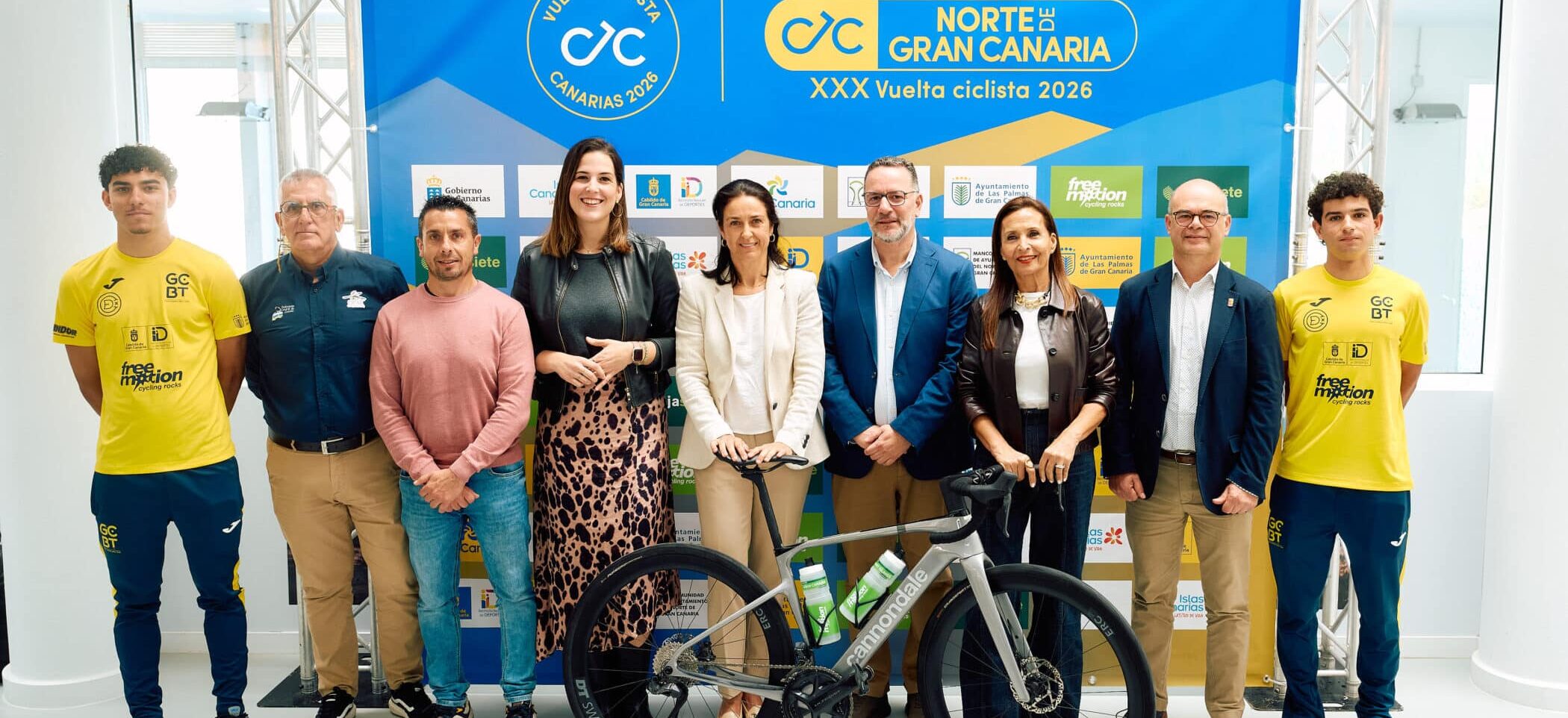 FOTO. Presentación de la XXX Vuelta Ciclista al Norte de Gran Canaria (1)