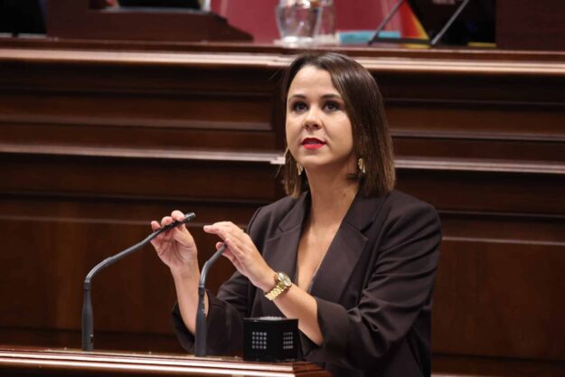 La diputada del Grupo Parlamentario Popular, Jennifer Curbelo (1)