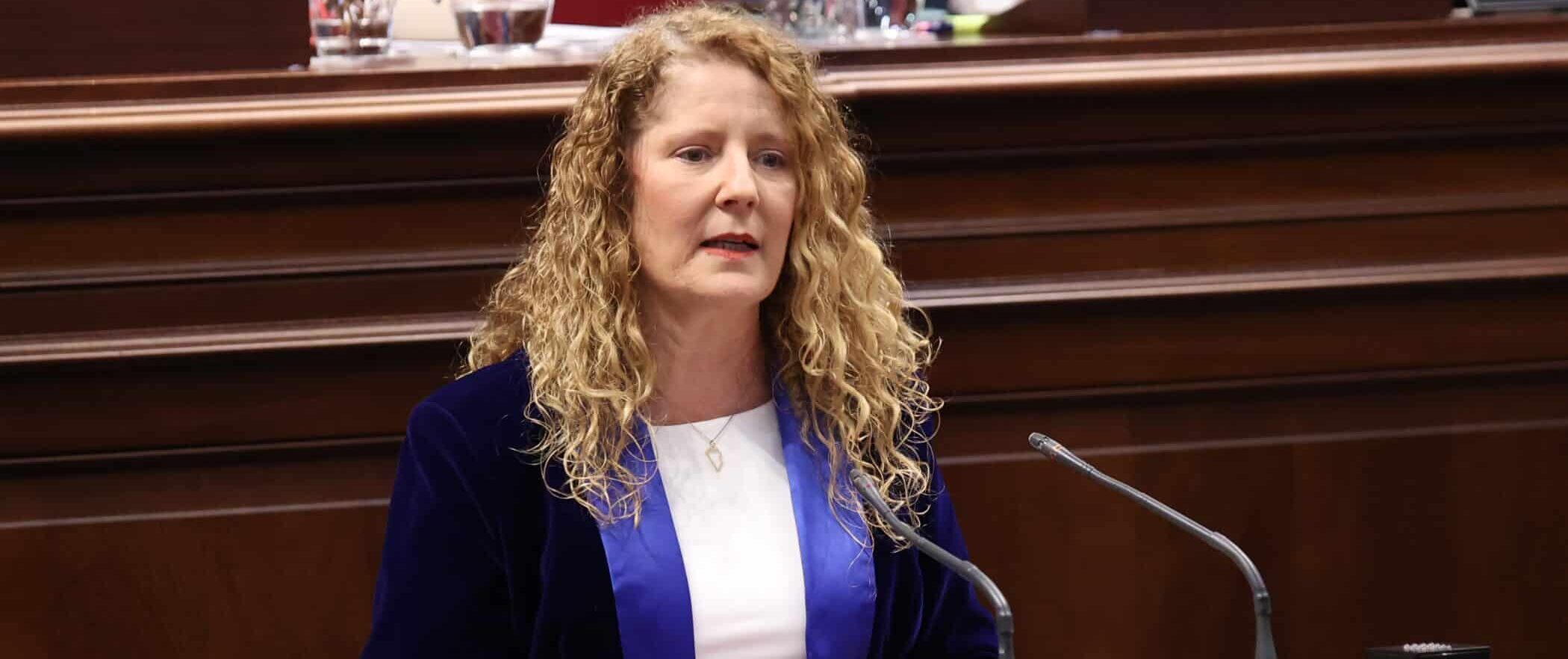 La diputada del Grupo Parlamentario Popular, Raquel Díaz