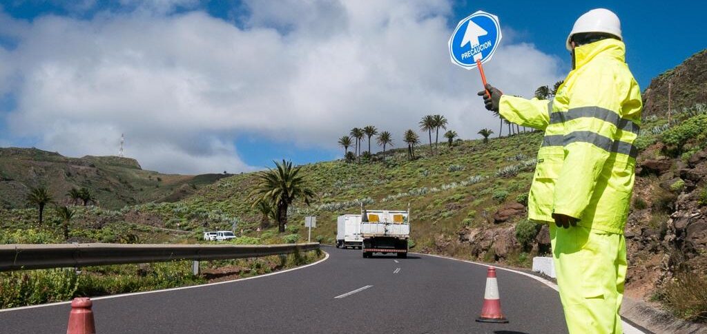 Operativo de carretera en la GM2 de San Sebastián de La Gomera