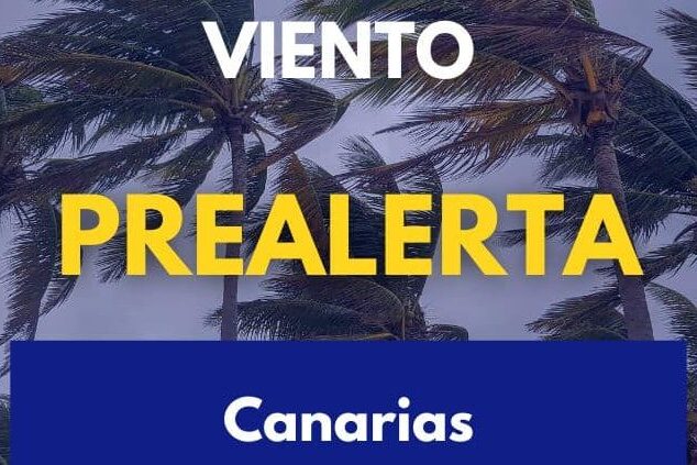 PREALERTA POR VIENTO EN CANARIAS 17-4-26