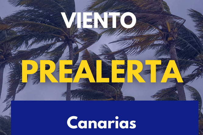 PREALERTA POR VIENTO EN CANARIAS 8-4-26