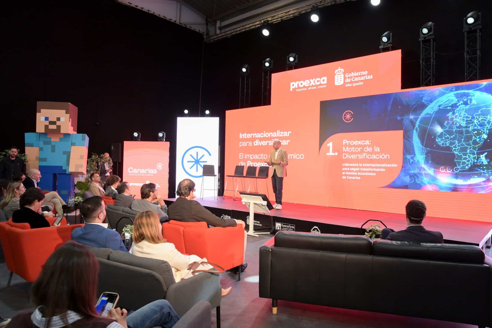 PROEXCA REFUERZA LA DIVERSIFICACIÓN ECONÓMICA DE CANARIAS COMO MOTOR ESTRATÉGICO DEL CAMBIO DE MODELO 15-4-26